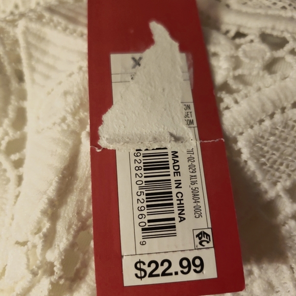 Summer Skirt • Pretty Lined Lace • XHILARATION XXL • Knee Length • - Picture 6 of 8